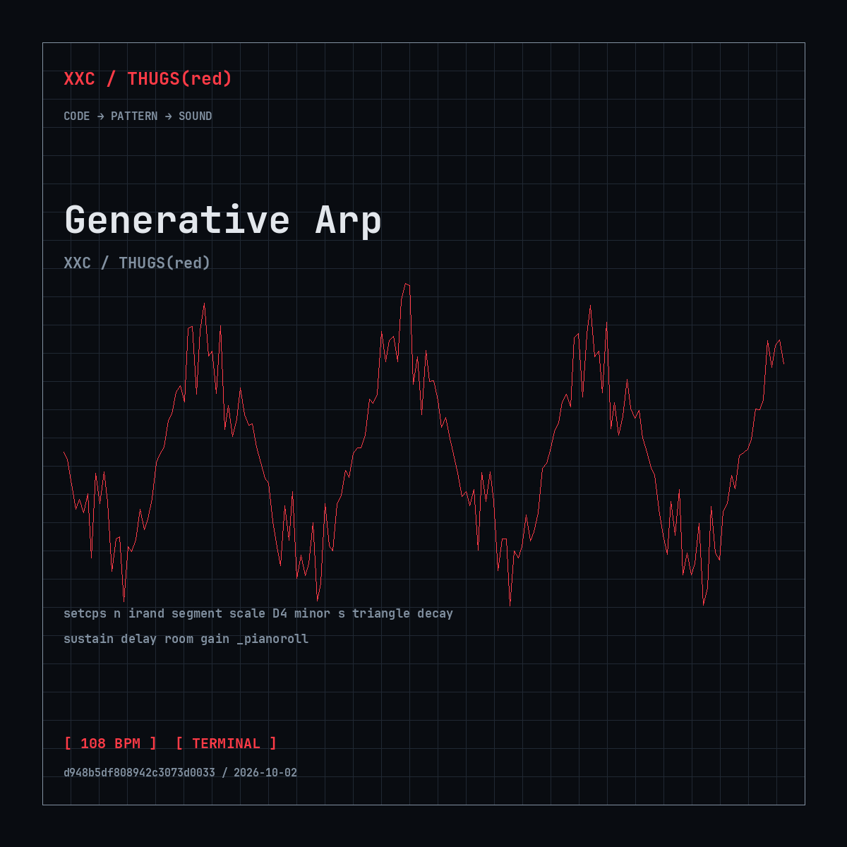 Generative Arp code cover